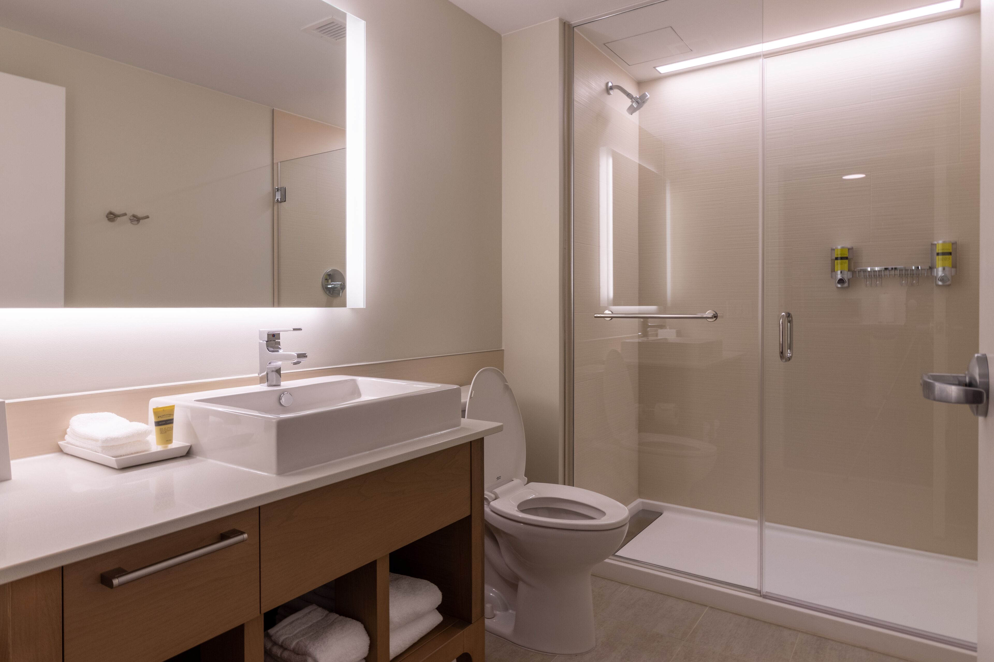 free toiletries, hair dryer, towels, soap