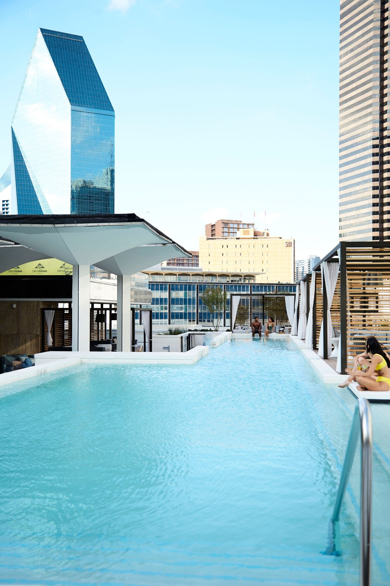 Seasonal outdoor pool, cabanas (surcharge), pool umbrellas