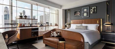 Chambre Deluxe, 1 très grand lit | Draps en coton égyptien, literie de qualité, couette en duvet