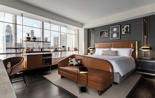 Deluxe kamer, 1 kingsize bed | Lakens van Egyptisch katoen, luxe beddengoed, donzen dekbedden