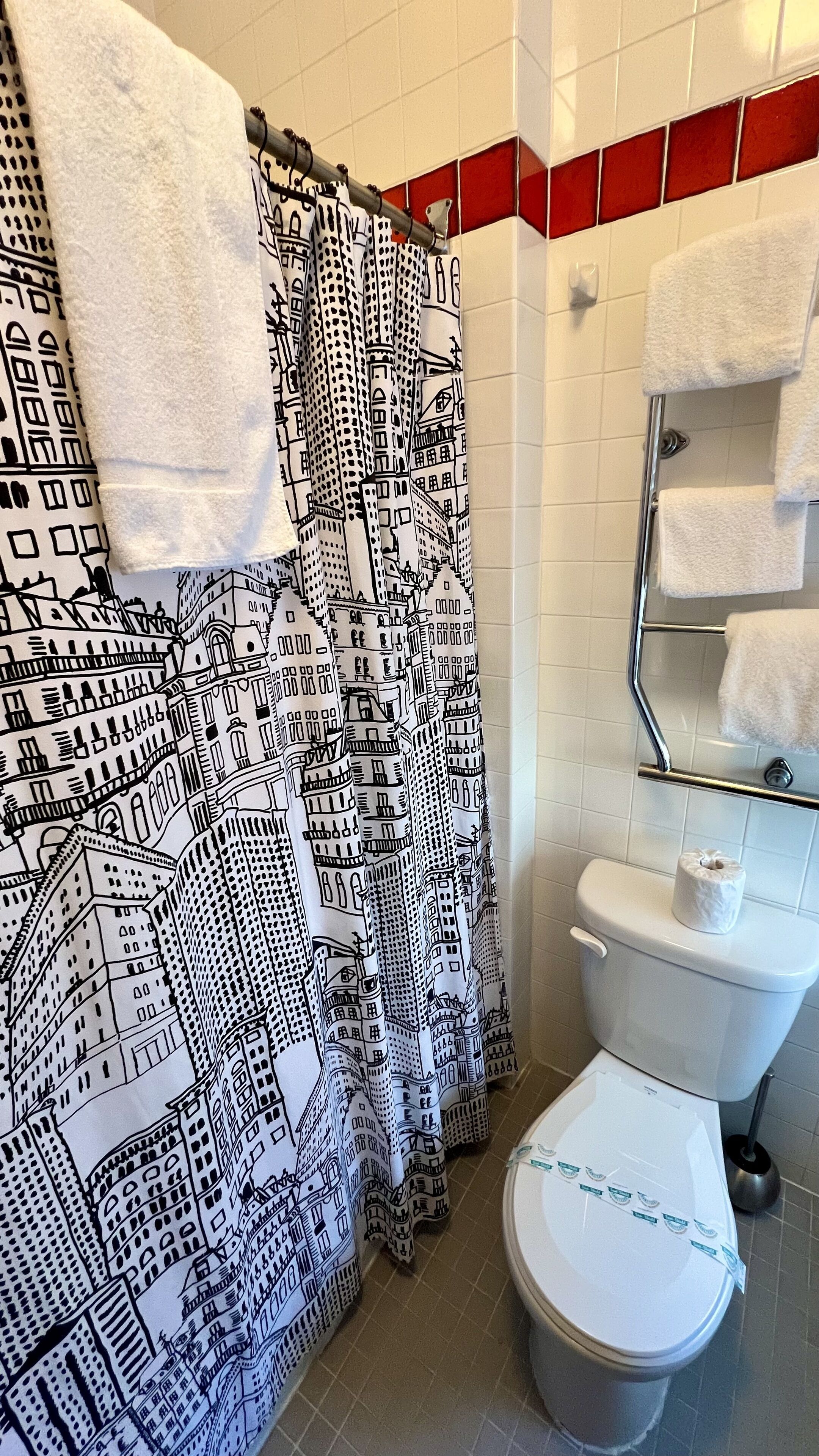 standard room, 1 queen bed | bathroom | designer toiletries, hair dryer, towels, soap