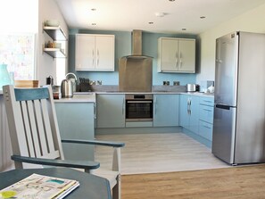 Dishwasher, high chair, cookware/dishes/utensils