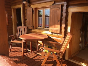 Terrace/patio - Blockhaus Noffke (Stamsried)