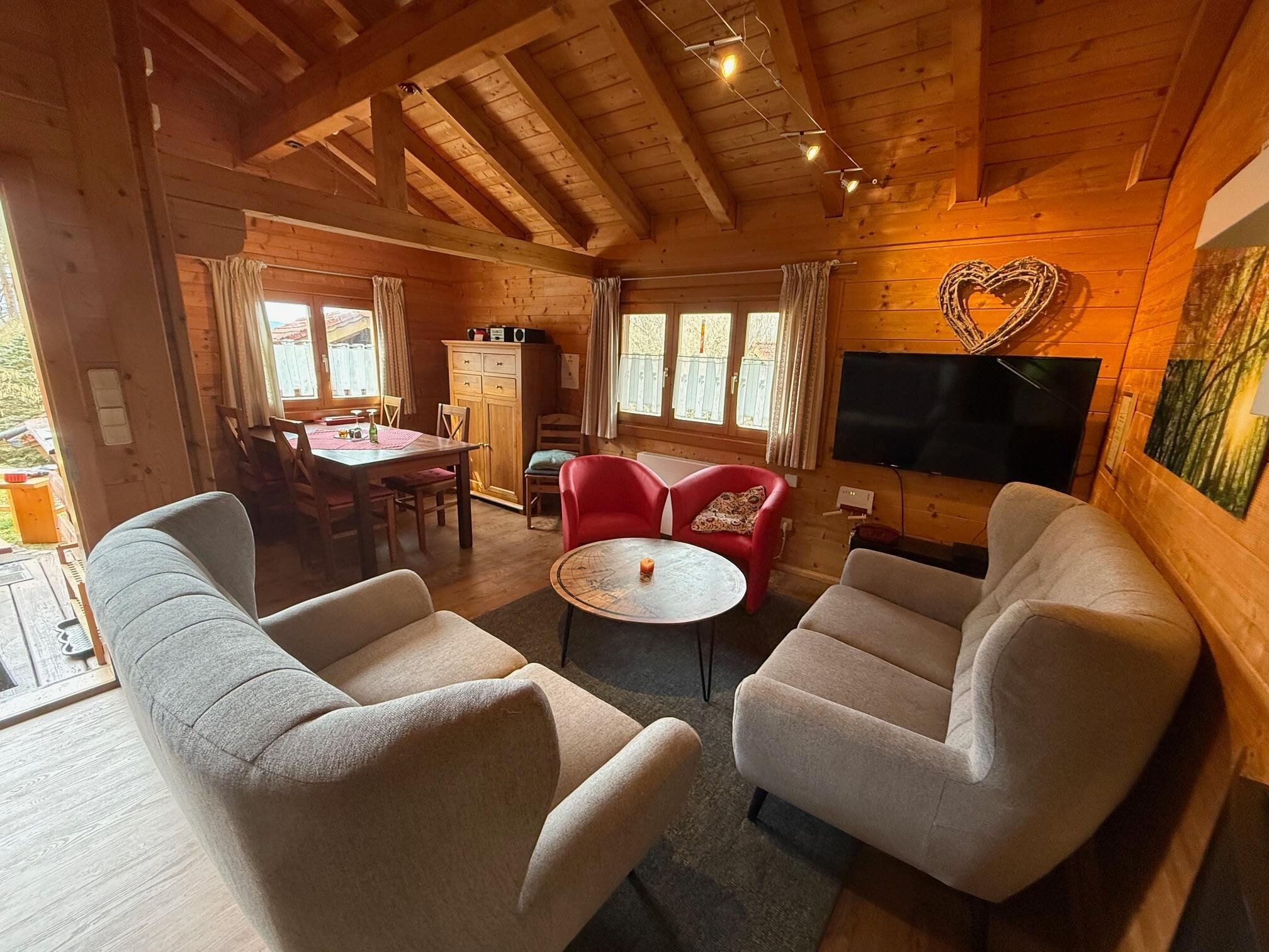 Cabin | Living area | TV