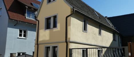 Overnatningsstedets facade