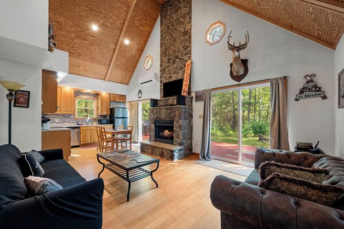 Remote Cabin Surrounded by Wilderness