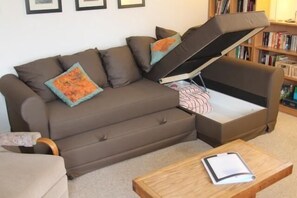 Condo, Multiple Beds (Sugar Ski & Country Club Unit 231 Sil) | Living room | TV