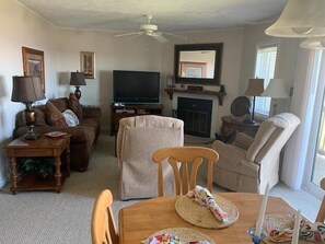 Condo, Multiple Beds (535) | Living room | Flat-screen TV - Sugar Ski & Country Club Unit 535 Silver (Banner Elk)