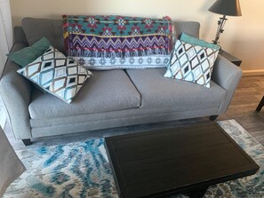 Condo, Multiple Beds (121) | Living room | TV - Sugar Ski & Country Club Unit 121 Gold (Banner Elk)