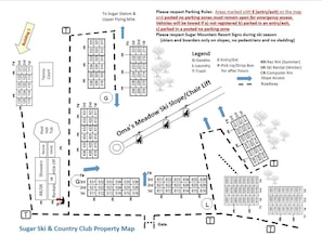 Condo, Multiple Beds (135) | Floor plan - Sugar Ski & Country Club Unit 135 Bronze (Banner Elk)