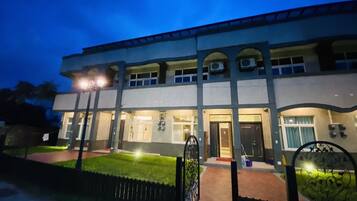 Front of property - evening/night