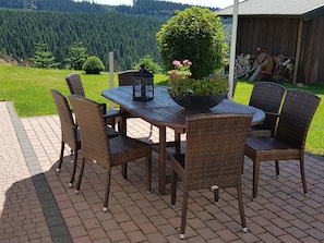 Terrace/patio - Pension Haus Astenblick (Winterberg)