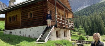 Baita Lupo Bianco Hütte Sellaronda