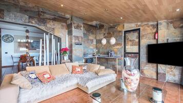 TV, fireplace, Netflix, streaming services