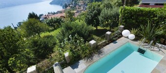 Villino Genia Moltrasio Lake Como Pool & Lake View