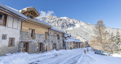 Apt Ella - a new 2 bed duplex in Les Alberts (Montgenevre)