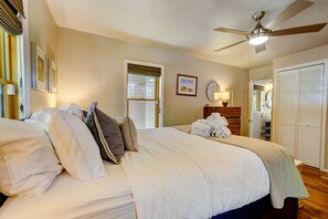 2 bedrooms, internet, bed sheets