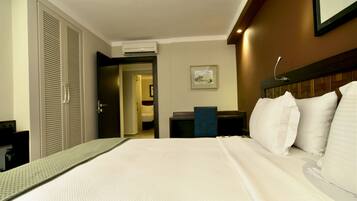 Habitación Deluxe | 1 dormitorio, wifi gratis, ropa de cama