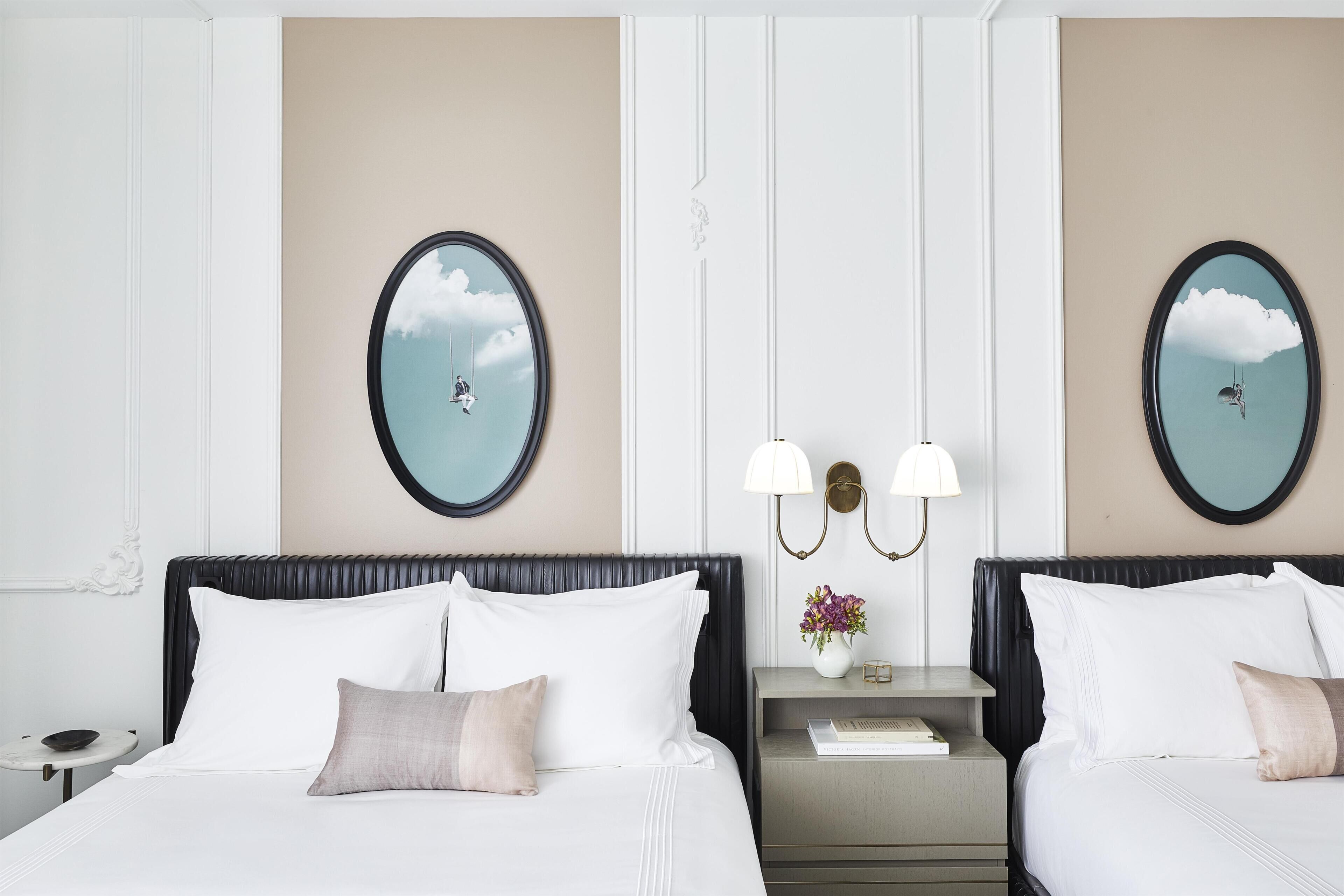 Zimmer, 2 Queen-Betten, Eckzimmer