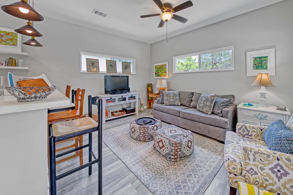 Área de sala de estar