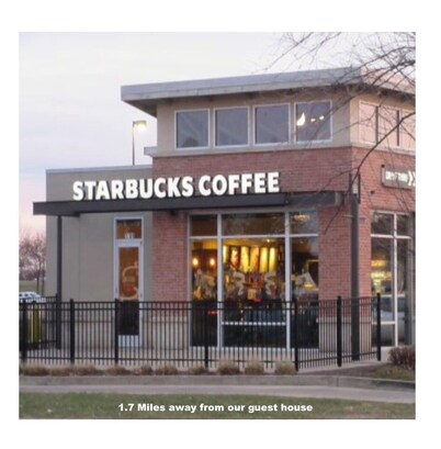  3 beds  Private Cozy Patio + 4 mins Drive to restaurants, Starbucks