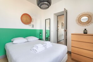 1 Schlafzimmer, kostenloses WLAN, Bettwäsche