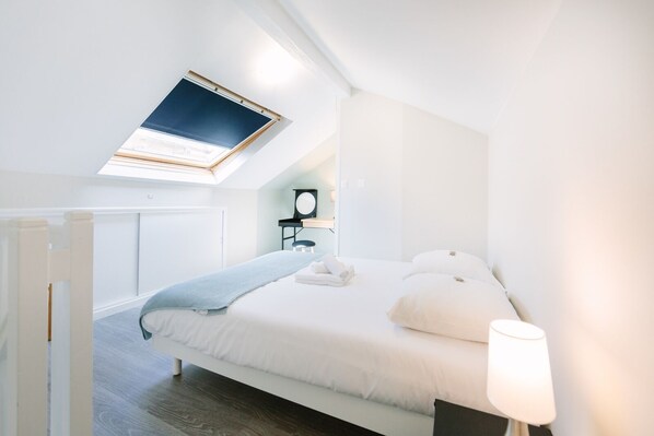 1 Schlafzimmer, Bügeleisen/Bügelbrett, kostenloses WLAN, Bettwäsche