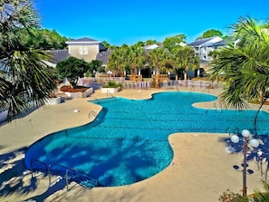 Condo, 2 Bedrooms, Golf View | Pool | Outdoor pool - The Champions at Sea Trail Condos by Sloane Realty Vacations (Sunset Beach)