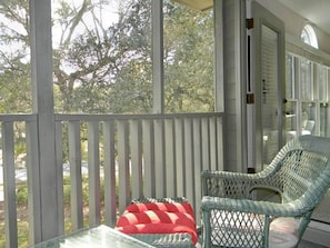 Balcony - Club Villas at Sea Trail- Pet Friendly- by Sloane Realty Vacations (Sunset Beach)