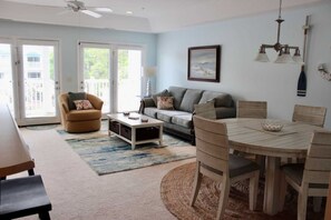 Condo, 3 Bedrooms | Living room | Flat-screen TV - Colony II Golf Condos by Sloane Realty Vacations (Sunset Beach)