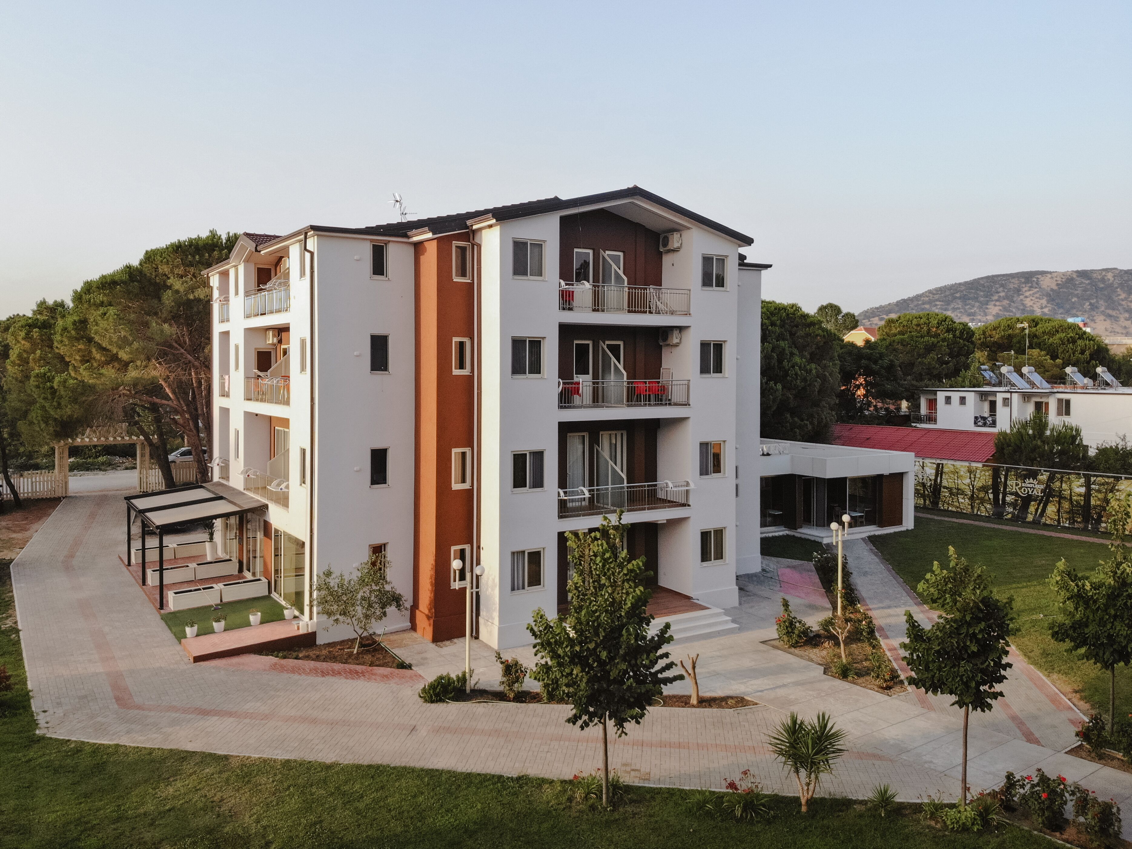 Fassade der Unterkunft