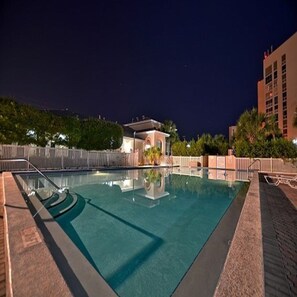 Una piscina climatizada
