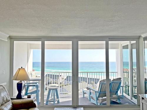 FREE Beach Service! 10th Floor Gulf View 2BR, Shoreline 3103, Heated Pool, Gym