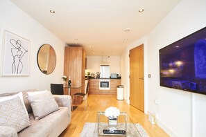 Deluxe appartement, privébadkamer | Lounge