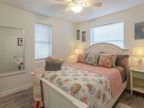 2 bedrooms, iron/ironing board, travel crib, WiFi