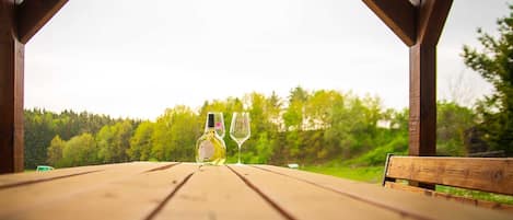 Opções para refeição ao ar livre