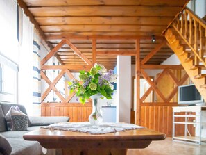 TV - Vacation apartment Hofblick - Ennerla-Hof (Pottenstein)