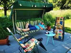 Terrace/patio - Ferienwohnung Erlwein (Eggolsheim)