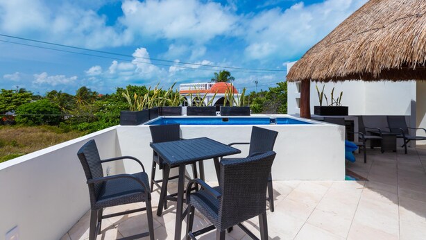 Balcony - Casa Mango Entire (Isla Mujeres)