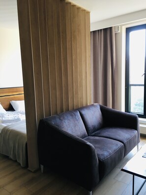 Exclusive Studio Suite | Iron/ironing board, free WiFi, bed sheets - Apartament Dzielna 64 (Warsaw)