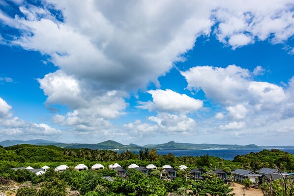 Luxury-Zelt | Ausblick vom Zimmer