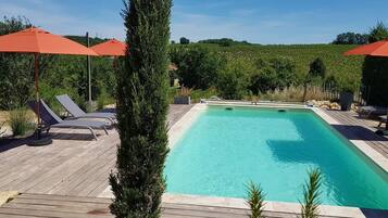 حمّام سباحة خارجي موسمي