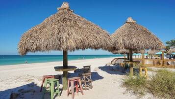 Beach nearby, beach towels