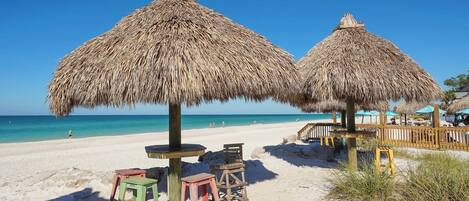 Beach nearby, beach towels