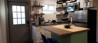 Bike, Hike, Ski, or Shop then relax in our peaceful bungalow
