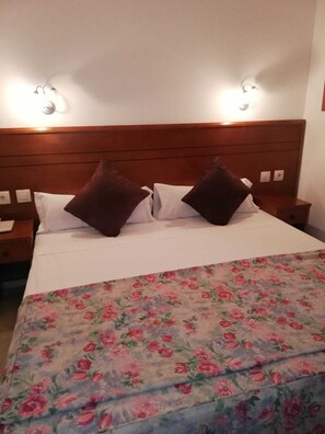 1 chambre, fer et planche à repasser, draps fournis