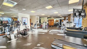 Fitness facility - 2BR Main St Station Ski In/Out Condo All Amenities (Breckenridge)