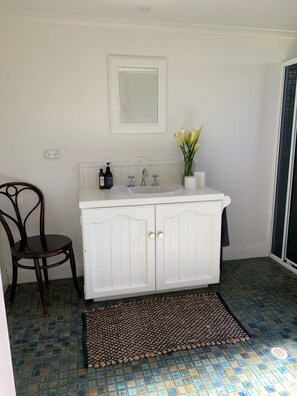 Shower, hair dryer, towels, soap - Tickles Cottage in a beautiful Rural Setting (Mintaro)