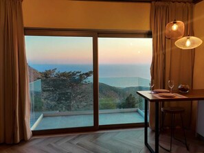 Blick von der Unterkunft