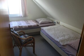 2 soverom og sengetøy